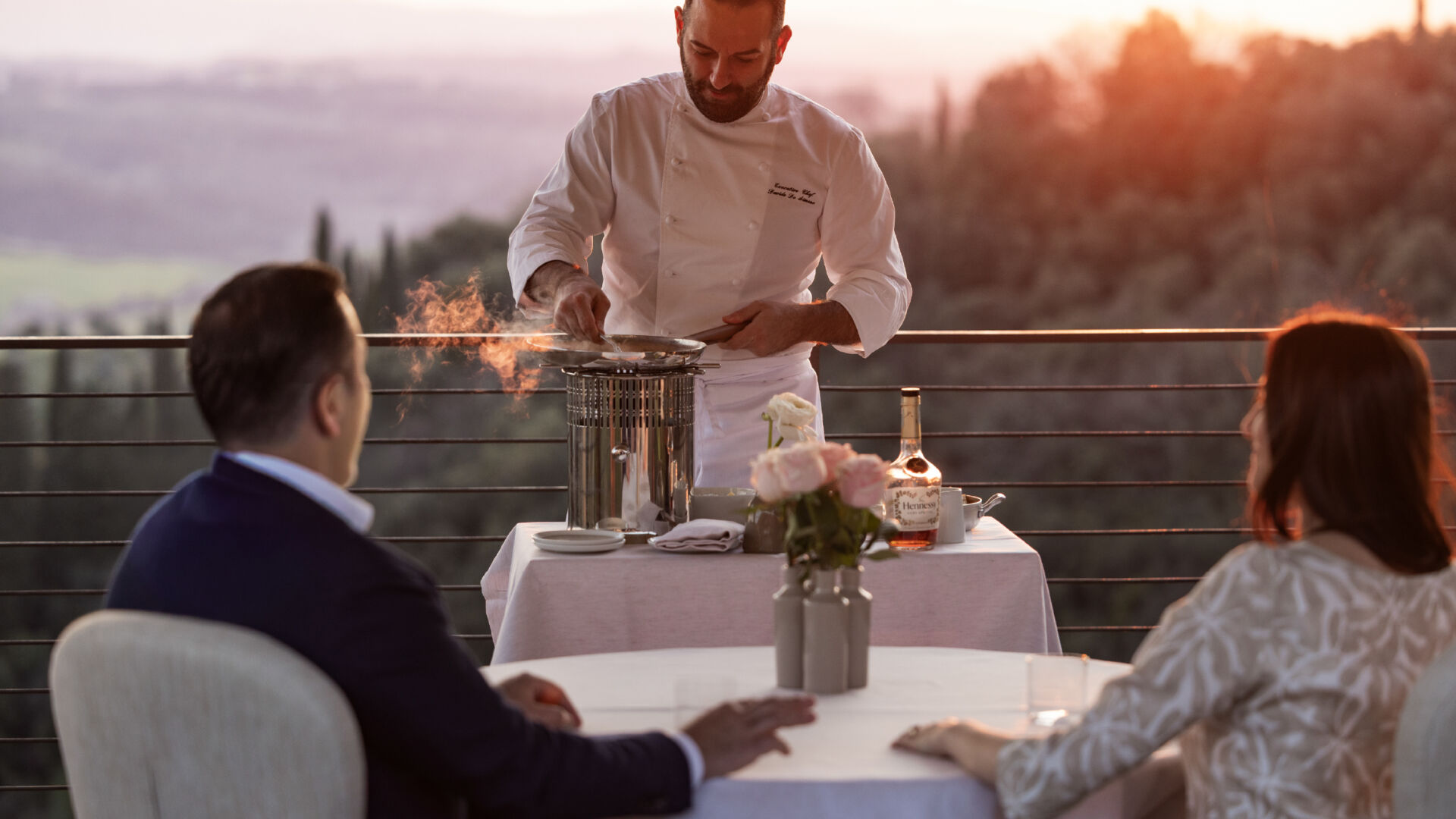 Cena flambè 01
